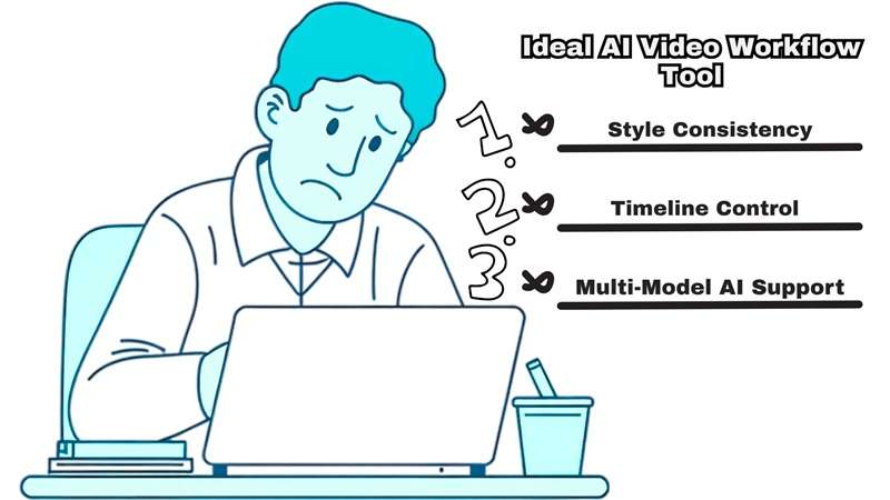 criteria for best ai video workflow