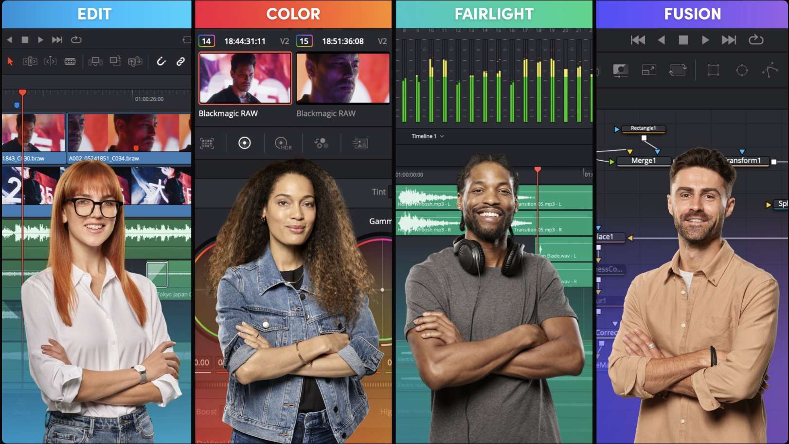 davinci resolve collab video editing
