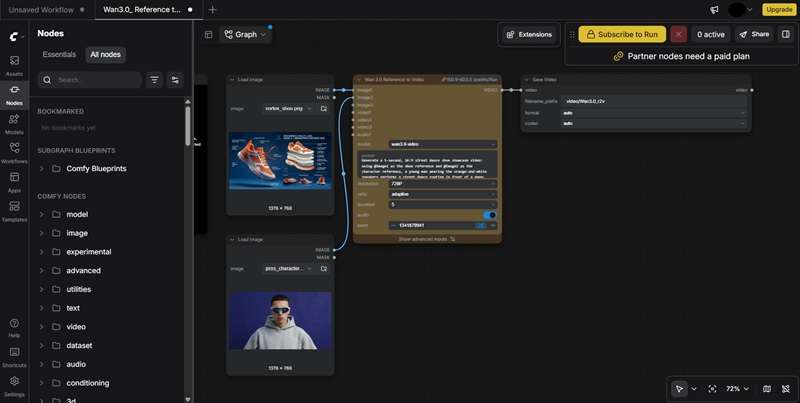comfyui interface